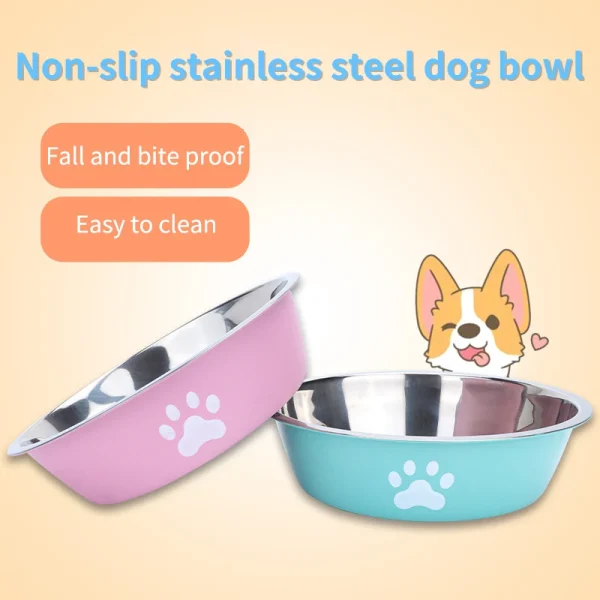 Best Non-Slip Dog Bowls: High Capacity Stainless Steel
