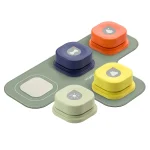 Dog Button Set with Mat and Stickers, Trainable and Recordable Communication - Image 3