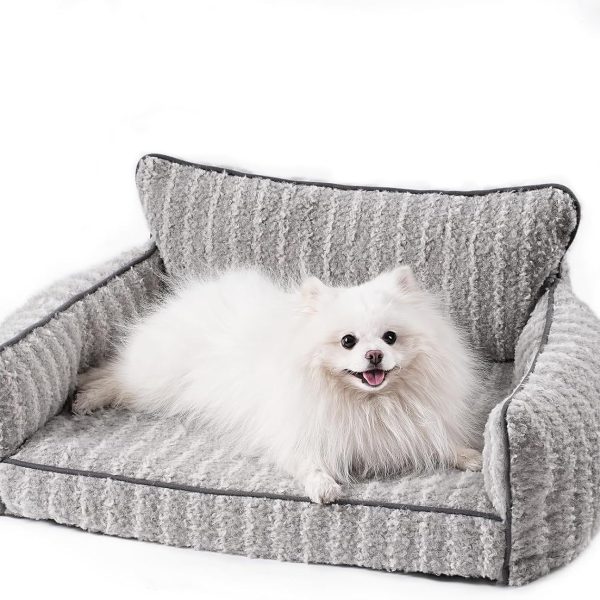 Orthopedic Pet Sofa – Supportive Bed For Small Medium Dogs & Cats, Anti-Slip