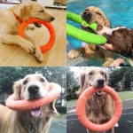 Dog Toys for Big Dogs EVA Interactive Training Ring Puller Resistant for Dogs