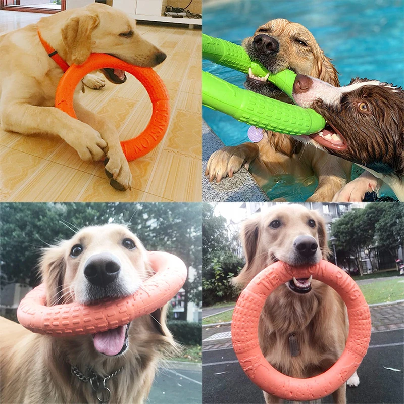 Dog Toys for Big Dogs EVA Interactive Training Ring Puller Resistant for Dogs Dog Toys for Big Dogs EVA Interactive Training Ring Puller Resistant for Dogs