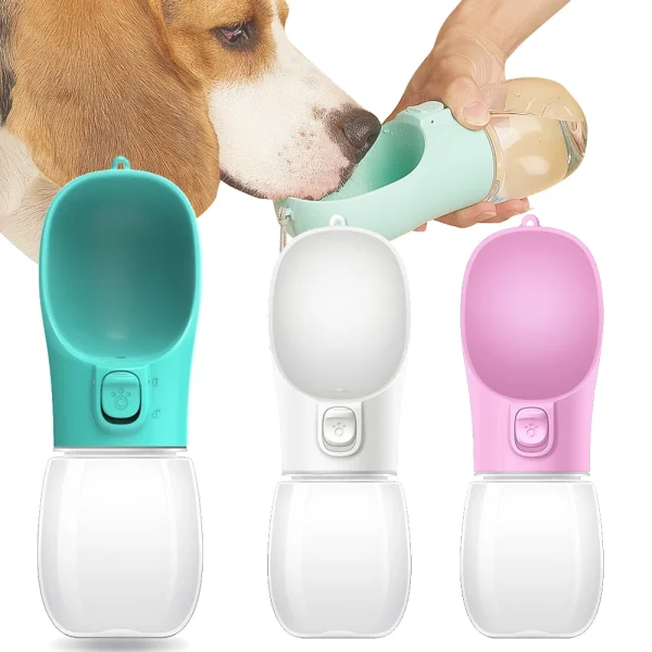 Portable Dog Water Bottle For Small Large Dogs Outdoor Leakproof Walking