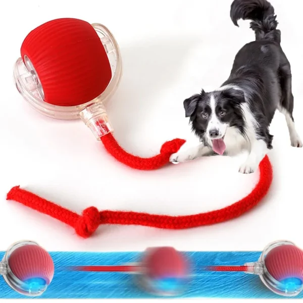 Electric Dog Ball Toys Automatic Rolling Ball Rechargeable Smart Pet Interactive