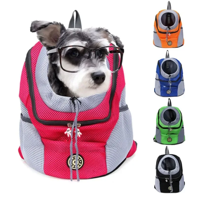Double Shoulder Portable Travel Backpack Outdoor Pet Dog Double Shoulder Portable Travel Backpack Outdoor Pet Dog