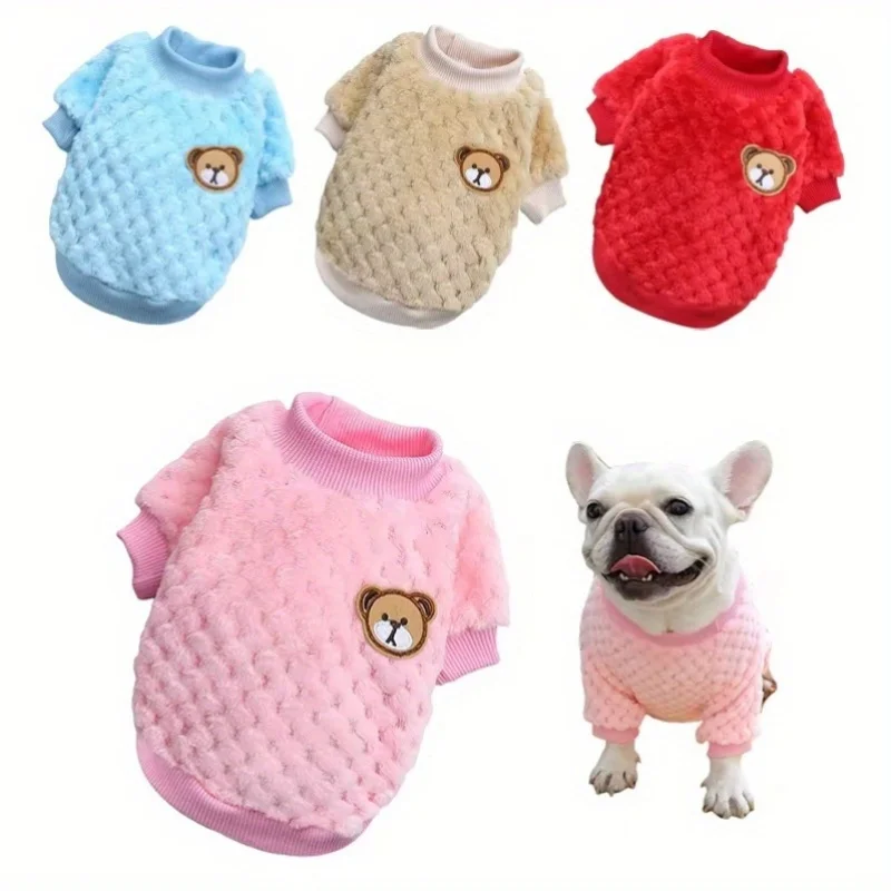 Soft Fleece Warm Pet Clothes for Small Puppy Dog Pullover Soft Fleece Warm Pet Clothes for Small Puppy Dog Pullover
